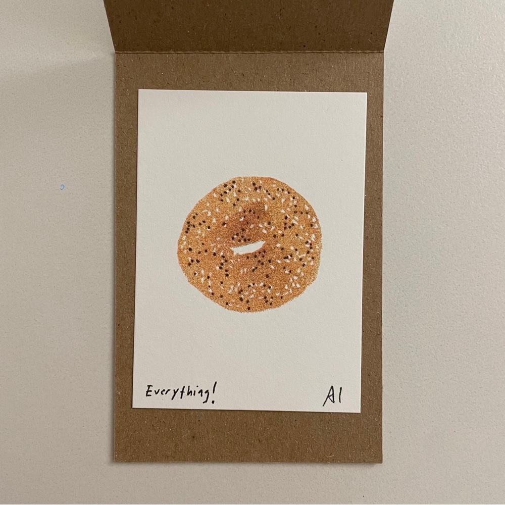 Inciardi prints - Everything Bagel